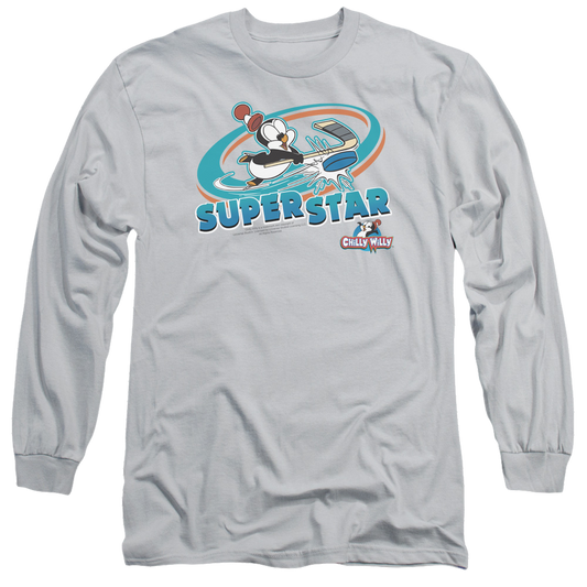 Chilly Willy Slap Shot - Men's Long Sleeve T-Shirt