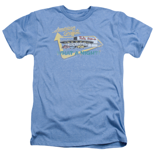 American Graffiti Mels Drive In - Men's Heather T-Shirt