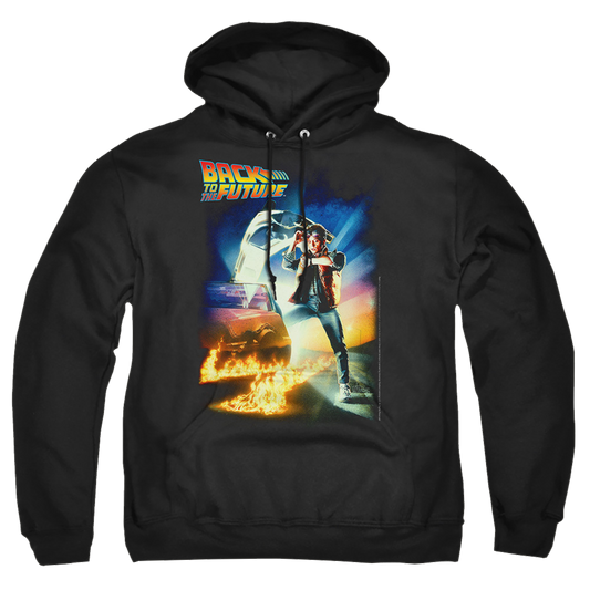 Back To The Future Poster - Pullover Hoodie