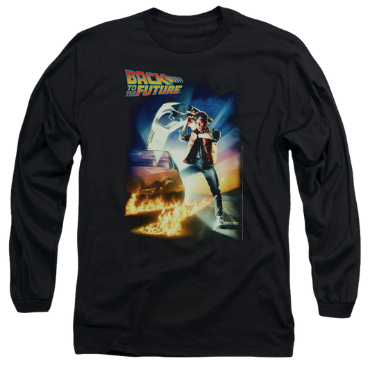 Back To The Future Poster - Men's Long Sleeve T-Shirt