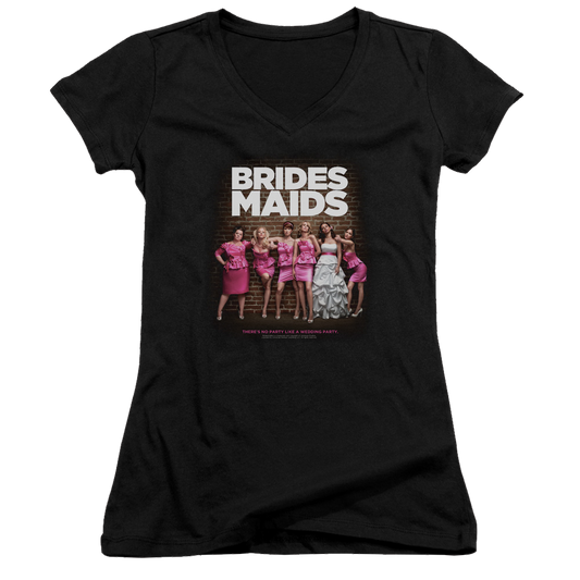 Bridesmaids Poster - Juniors V-Neck T-Shirt