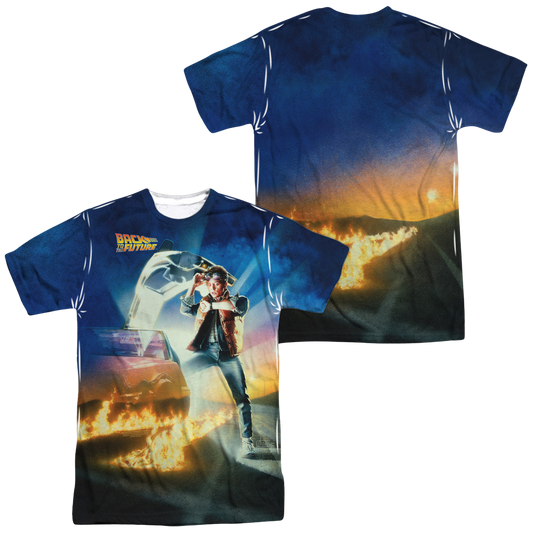 Back To The Future Movie Poster Men's All Over Print T-Shirt