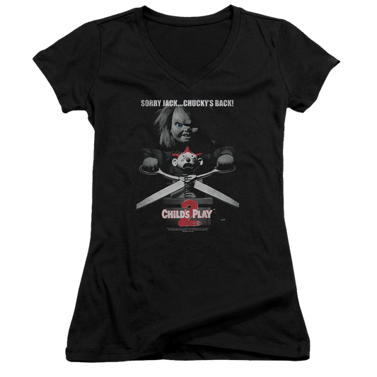 Child's Play Jack Poster - Juniors V-Neck T-Shirt