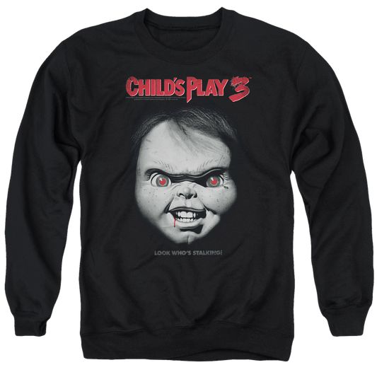 Child's Play Face Poster - Men's Crewneck Sweatshirt