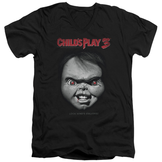 Child's Play Face Poster - Men's V-Neck T-Shirt