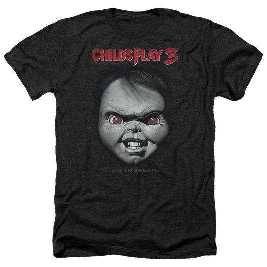 Child's Play Face Poster - Men's Heather T-Shirt