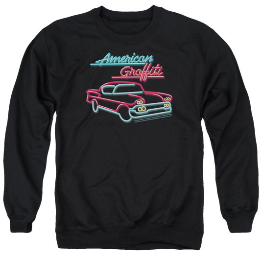 American Graffiti Neon - Men's Crewneck Sweatshirt