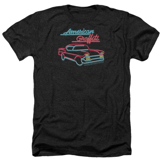 American Graffiti Neon - Men's Heather T-Shirt