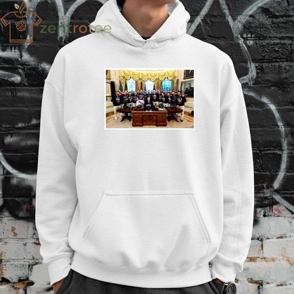 US Men’s Hockey Team Visits President Trump at White House photo tee