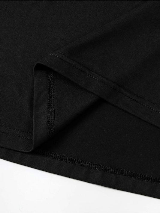 Unisex Men's Graphic Print Round Neck Tee, Regular Fit Casual Short Sleeve T-shirt for Daily Wear, Men's Top for Summer