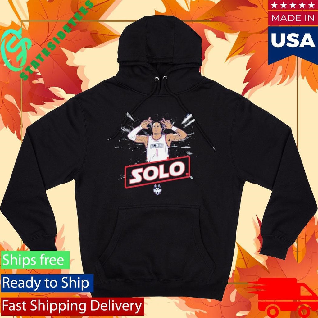 University Of Connecticut Huskies Basketball Solo Ball Name Pose Shirt