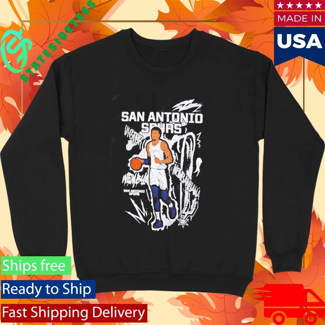 Victor Wembanyama San Antonio Spurs Chalked Up Player graphic Shirt