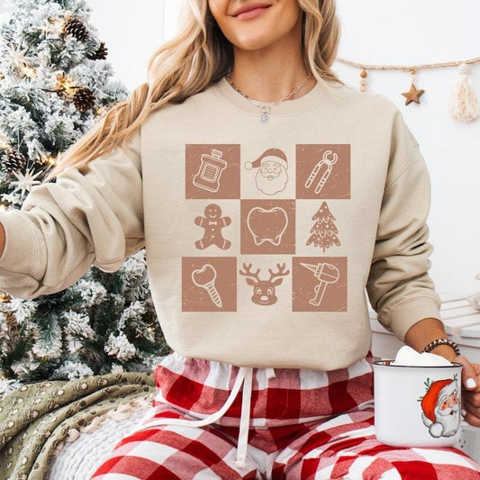 Vintage Dentist Christmas Shirt, Flossing Around The Dentistree T-shirt, Dental Squad Xmas Sweatshirt, Dental Hygienist Tee, Dentist Gifts