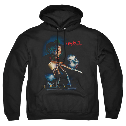A Nightmare on Elm Street Elm Street Poster - Pullover Hoodie