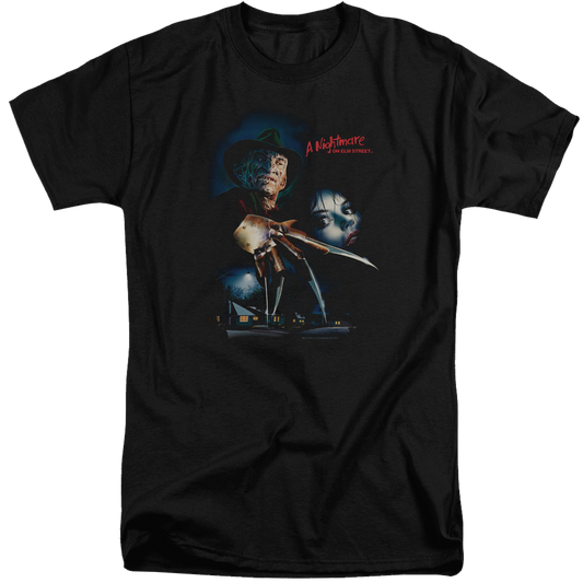 A Nightmare on Elm Street Elm Street Poster - Men's Tall Fit T-Shirt