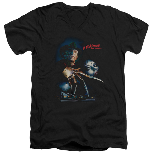 A Nightmare on Elm Street Elm Street Poster - Men's V-Neck T-Shirt