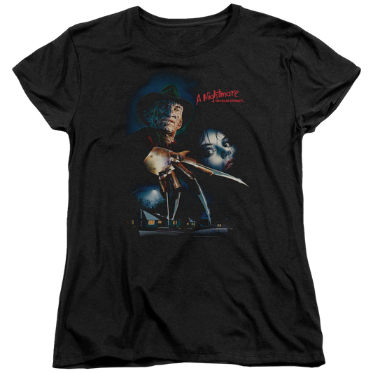A Nightmare on Elm Street Elm Street Poster - Women's T-Shirt