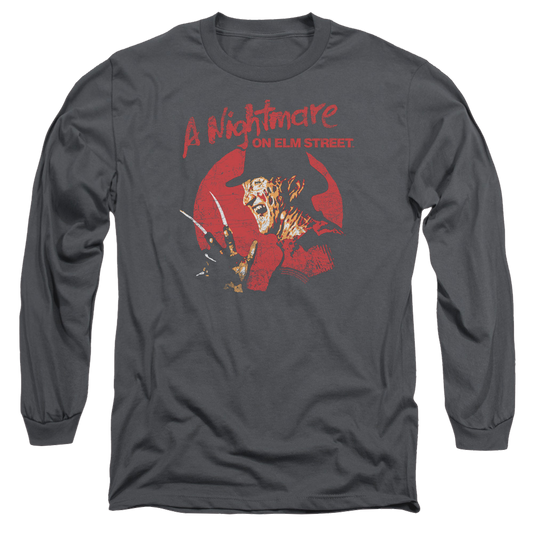 A Nightmare on Elm Street Freddy Circle - Men's Long Sleeve T-Shirt