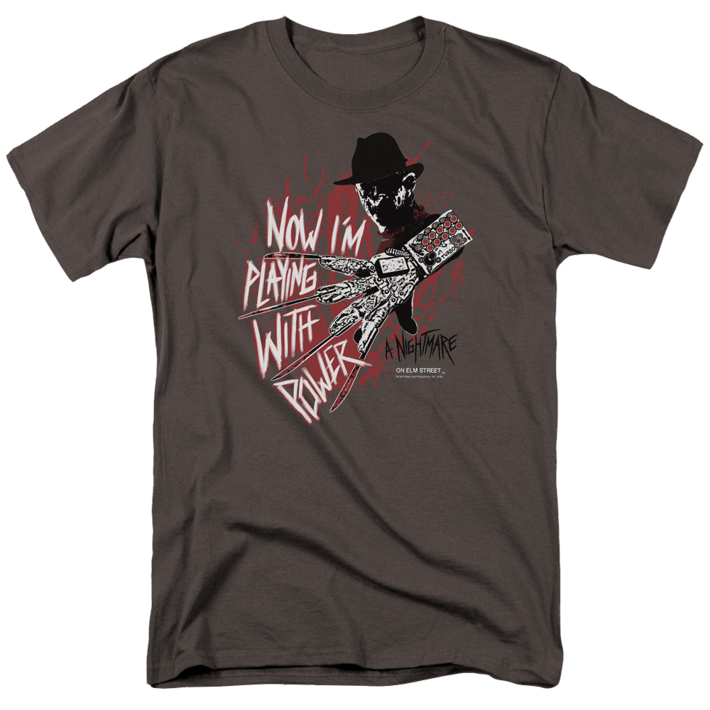 A Nightmare on Elm Street Playing With Power - Men's Regular Fit T-Shirt