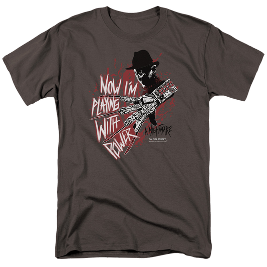 A Nightmare on Elm Street Playing With Power - Men's Regular Fit T-Shirt
