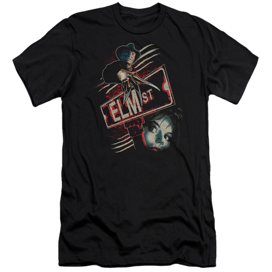 A Nightmare on Elm Street Elm St - Men's Premium Slim Fit T-Shirt