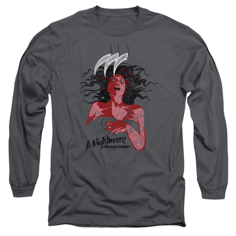 A Nightmare on Elm Street Illustrated European Poster - Men's Long Sleeve T-Shirt