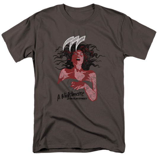 A Nightmare on Elm Street Illustrated European Poster - Men's Regular Fit T-Shirt