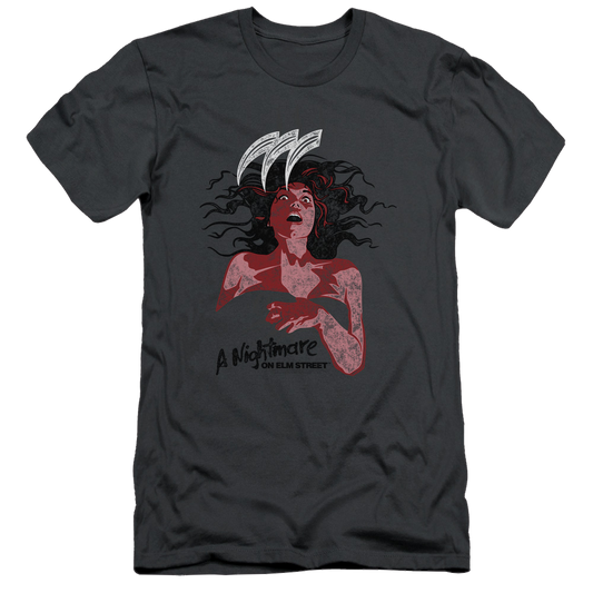 A Nightmare on Elm Street Illustrated European Poster - Men's Slim Fit T-Shirt