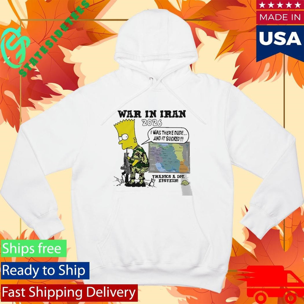 War In Iran 2026 Thanks A Lot Epstein Shirt