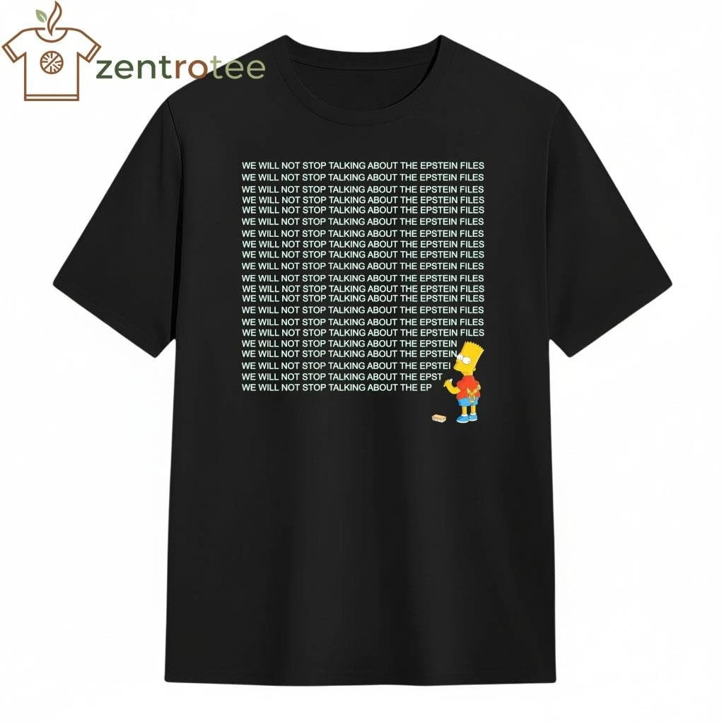 We will not stop talking about The Epstein Files The Simpson tee