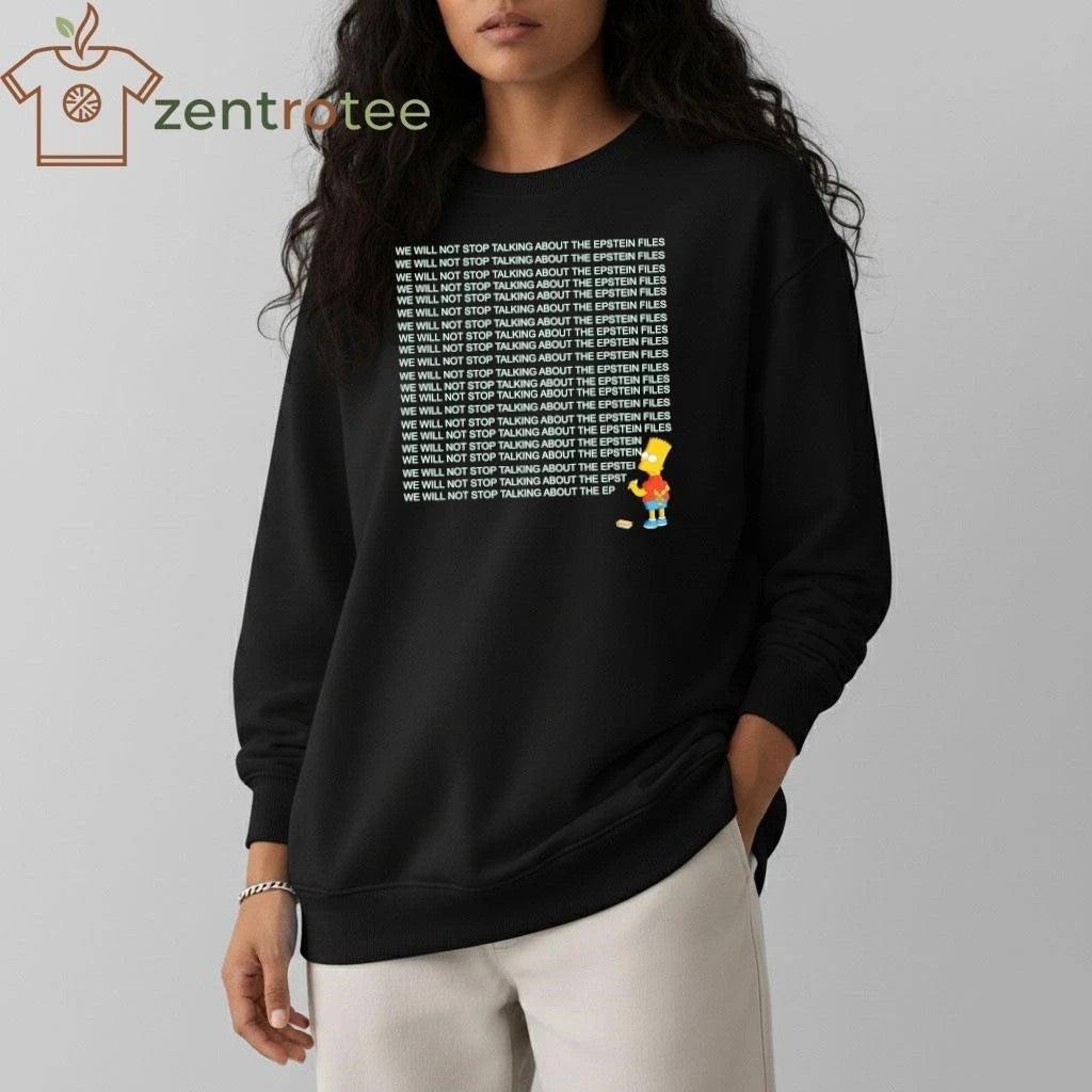 We will not stop talking about The Epstein Files The Simpson tee