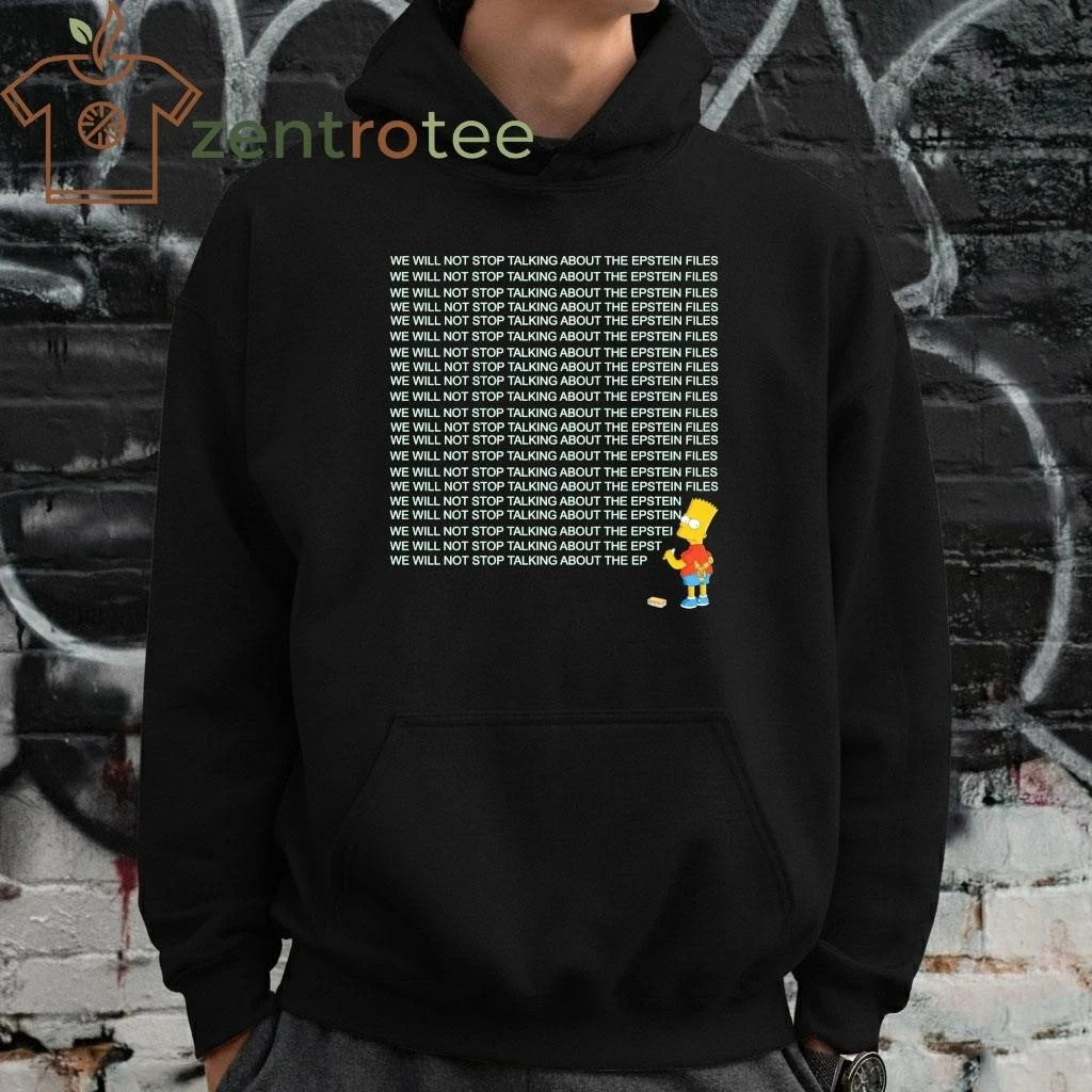 We will not stop talking about The Epstein Files The Simpson tee