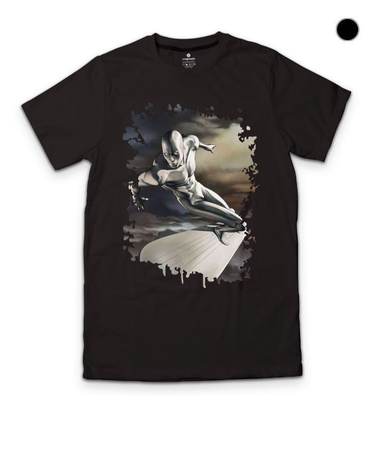 Silver Surfer Black Tee Hoodie, Sweatshirt | VibeTeeNation.com
