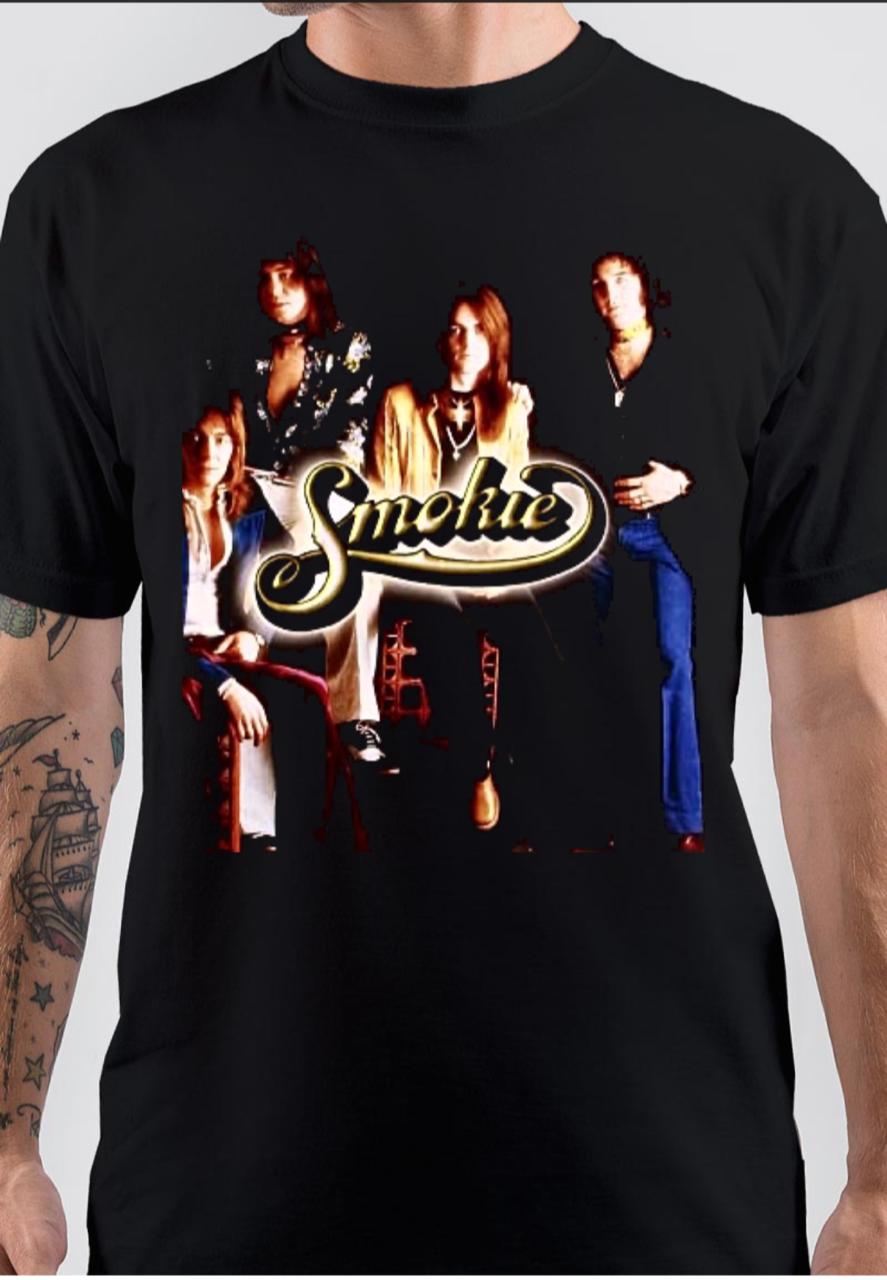 Smokie Rock Band T-Shirt Hoodie, Sweatshirt | VibeTeeNation.com