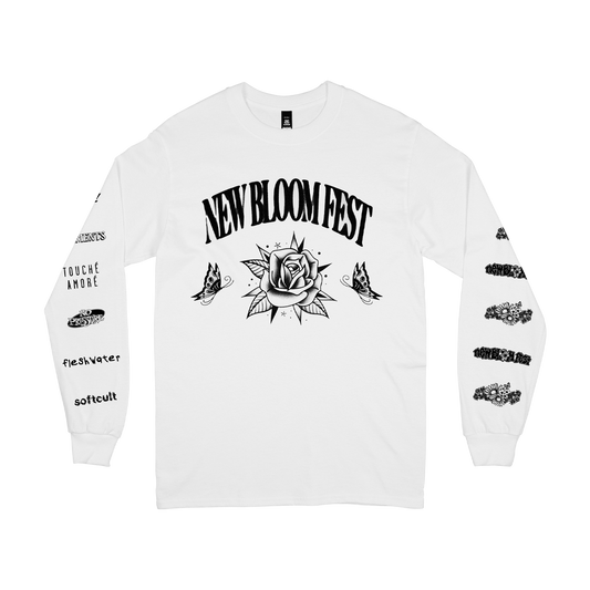 "Rose (White)" L/S T-Shirt