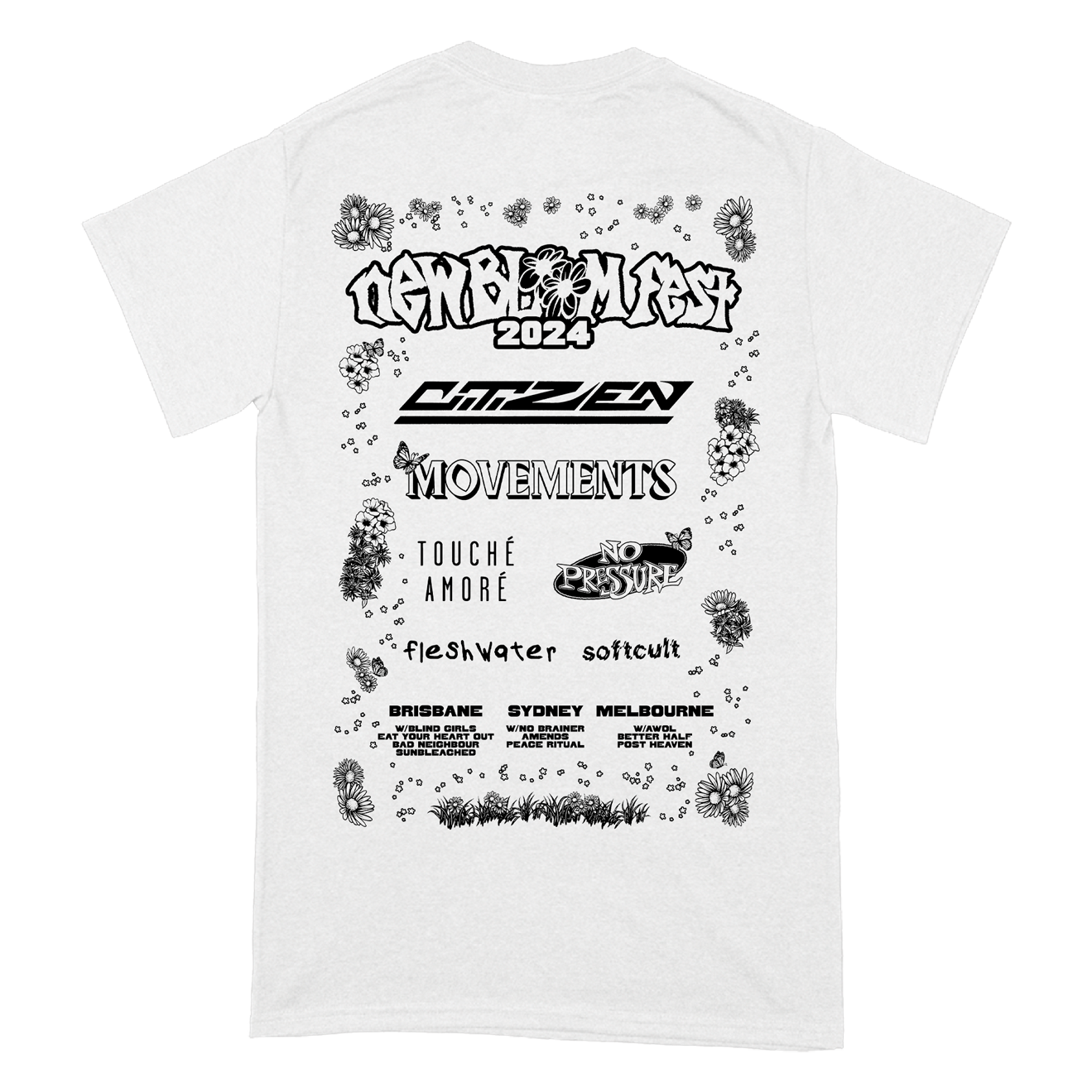 "Lineup (White)" T-Shirt
