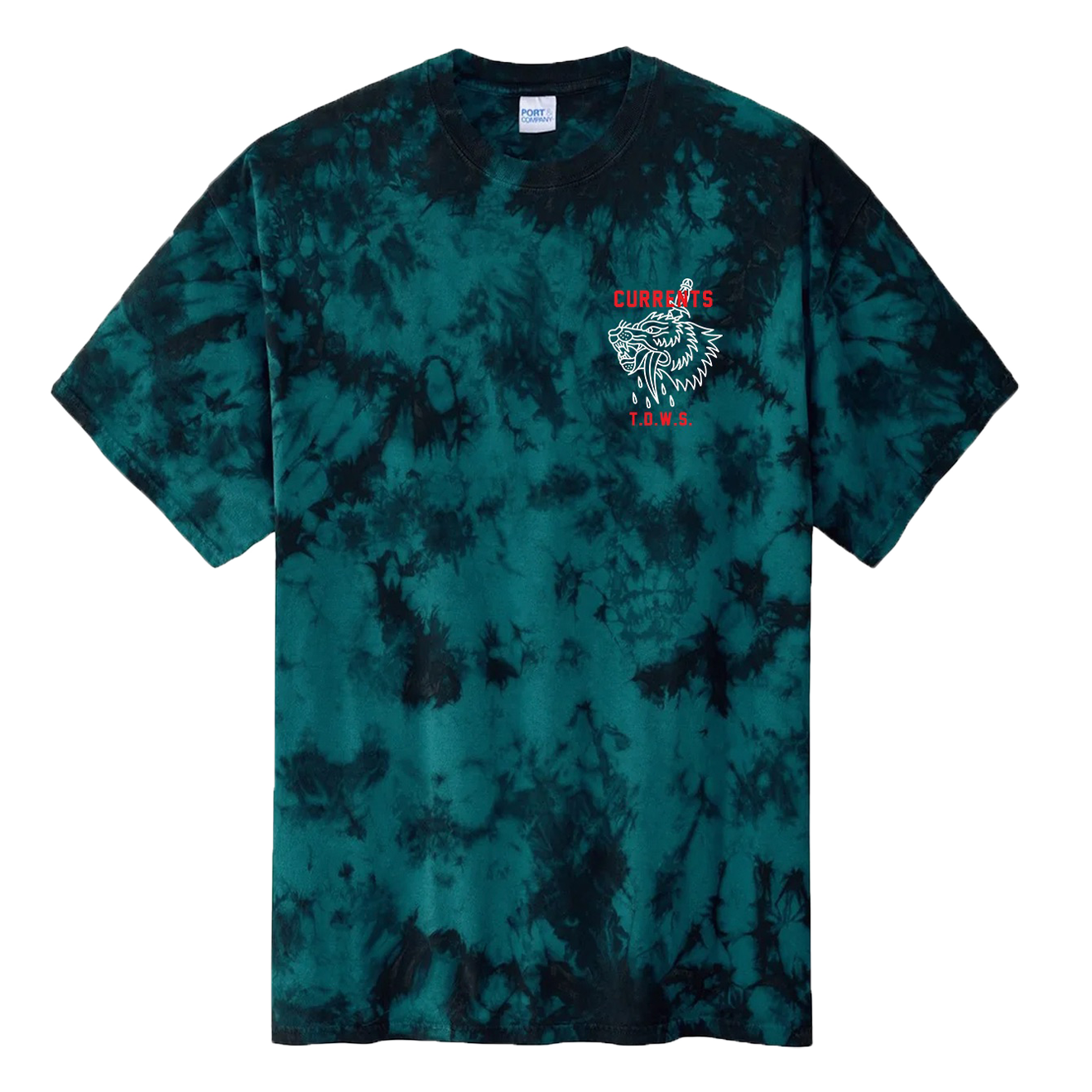 "Wolf Dagger" Tie Dye T-Shirt