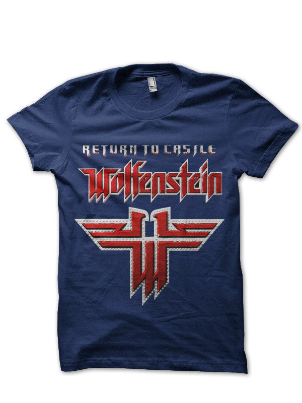 Wolfenstein Return To Castle T-Shirt Hoodie, Sweatshirt | VibeTeeNation.com