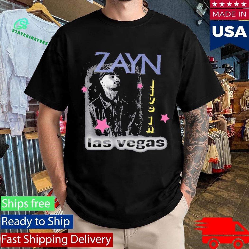 Zayn Live In Las Vegas Photo Star Shirt
