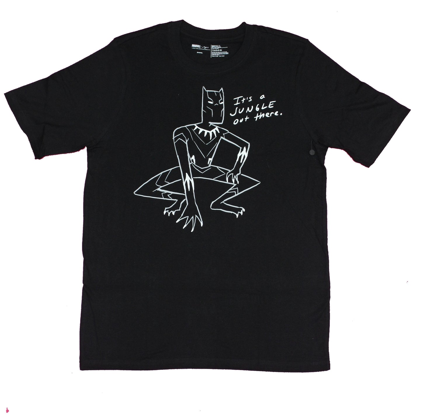 Black Panther Collaboration Series Mens T-Shirt- It's A Jungle Out There