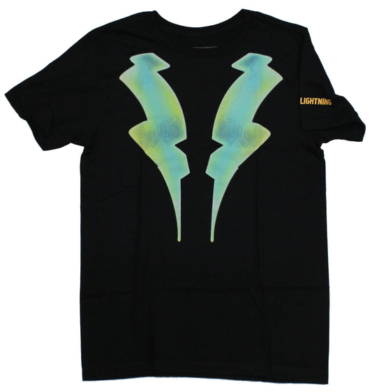 Black Lightning Mens T-Shirt - CW Show Character Logo Image