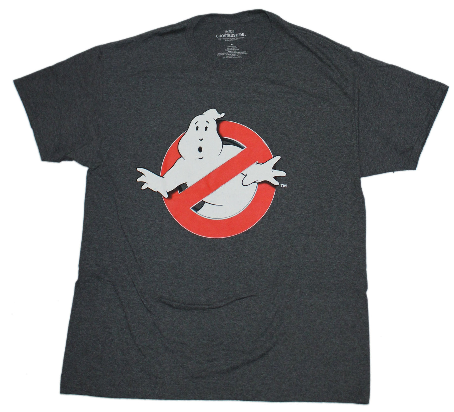 Ghostbusters Mens T-Shirt - Classic No Ghosts Logo Style001