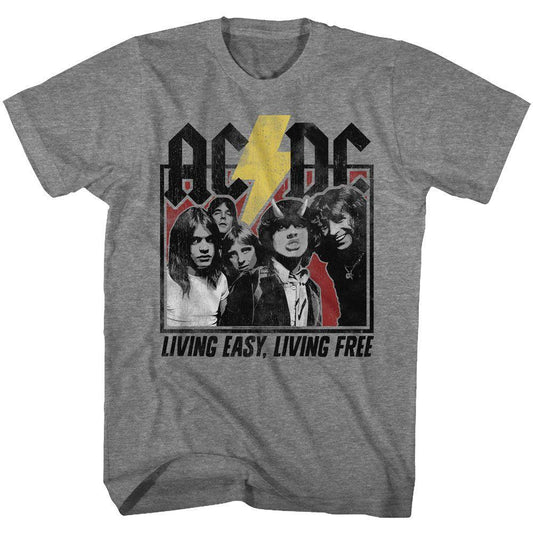 AC/DC - Hwy2Hell Lyrics Boyfriend Tee