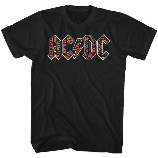 AC/DC - Leopard Print Boyfriend Tee