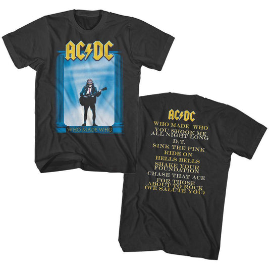 AC/DC - Who Made Who Album Boyfriend Tee