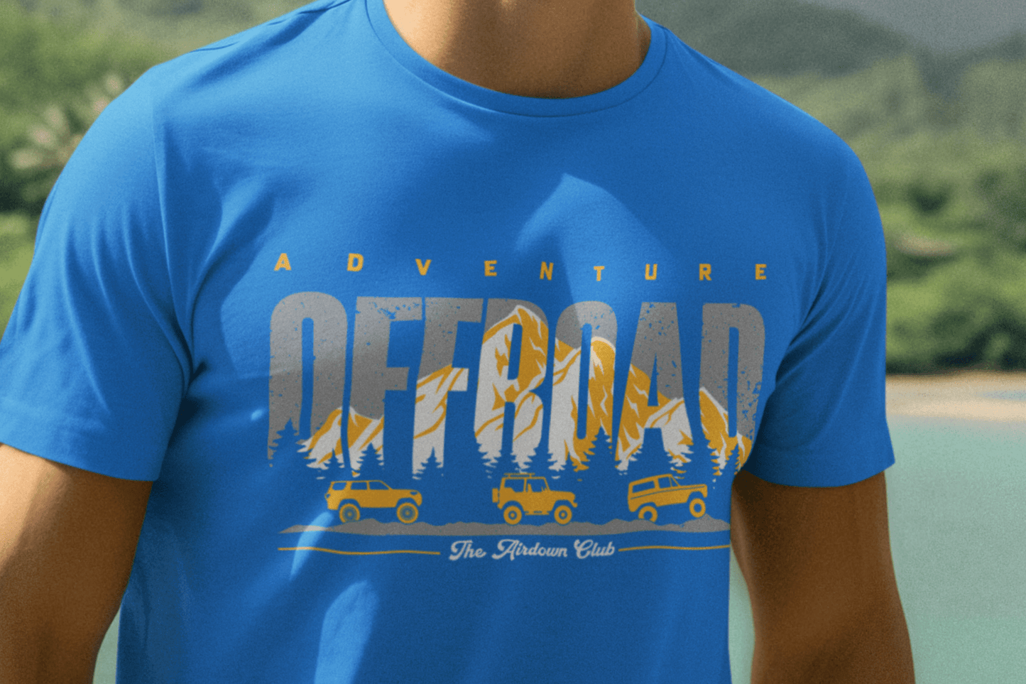 Adventure Offroad-The Airdown Club Graphic Tee