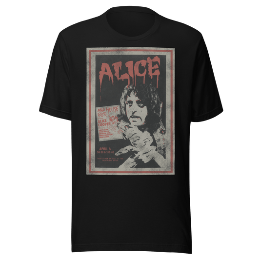 Alice Cooper Madhouse Vintage T-Shirt
