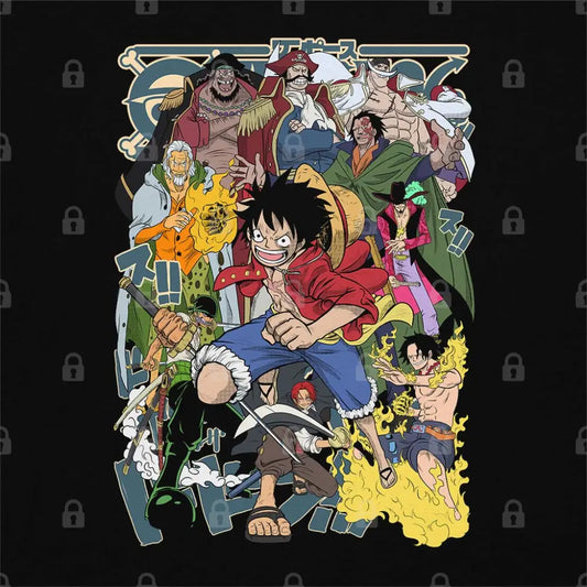 Anime Pirates T-Shirt Style001