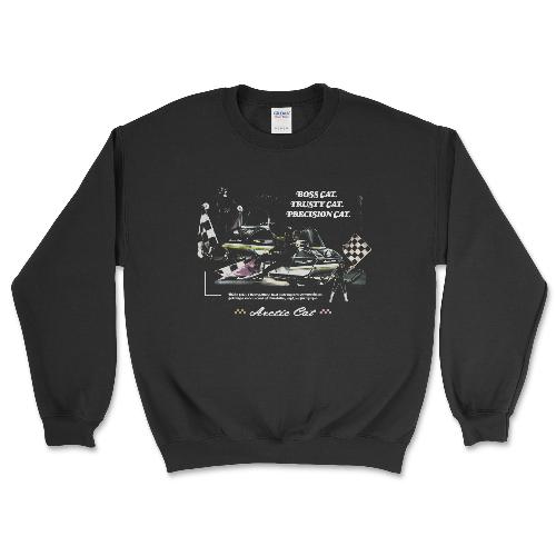 Arctic CatÂ® Vintage Boss Cat. Trusty Cat. Precision Cat. Sweatshirt