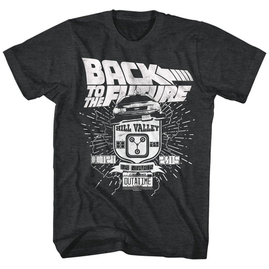 Back To The Future - Vintage Delorean Boyfriend Tee